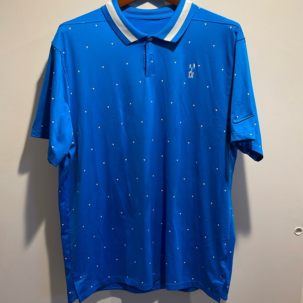 Nike Dri-Fit golf polo, size Large